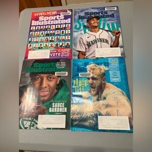 Sports Illustrated Magazine Set - Red, Green, Blue Covers